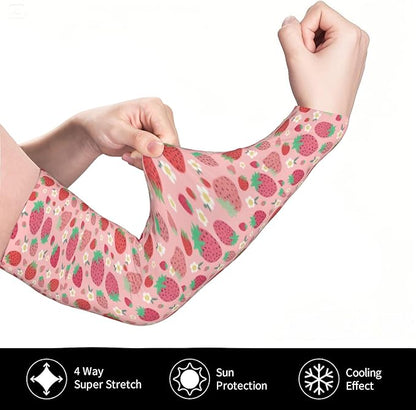 Arm Sleeves Outdoor Garden Sports Cooling Sun Sleeve for Women Men Farm