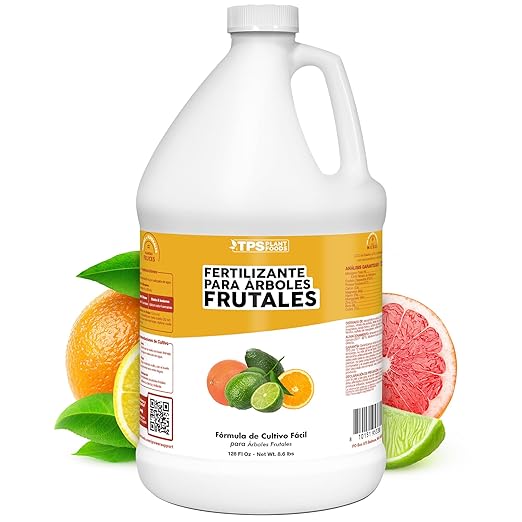 Fertilizante para Árboles Frutales, Complete Liquid Fruit Tree Plant Food, 1 Gallon (128 oz)