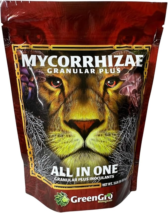 GreenGro Granular Plus Myco, All-in-One Fertilizer with Kelp and Humic Acid for Plants, Organic Root Stimulator Plant Food with Mycorrhizae for Indoor & Outdoor Gardens