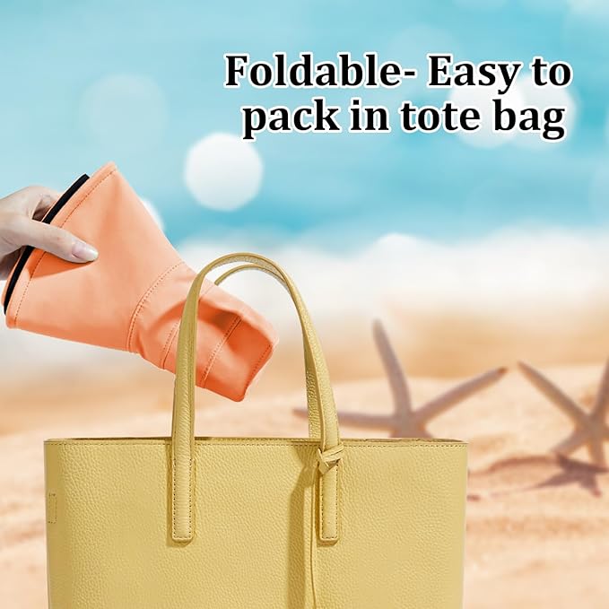Peicees Wide Brim Sun Hats for Women Reversible Bucket Hat UV Sun Protection Hat UPF 50+ for Beach Travel Hiking Gardening