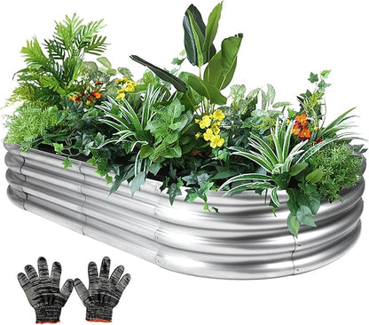 Raised Garden Bed (1, 8×4×1ft)