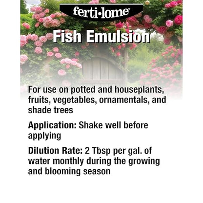 Fertilome (10614) Fish Emulsion Fertilizer 5-1-1 (1 gal)