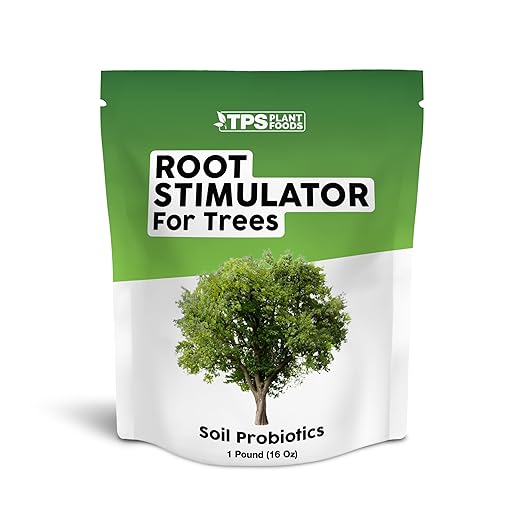 TPS NUTRIENTS Root Stimulator for Trees, Great for Transplanting and Established Tree Roots, Soil Probiotics Including Mycorrhizae, Bacteria and Trichoderma (16 Ounces)