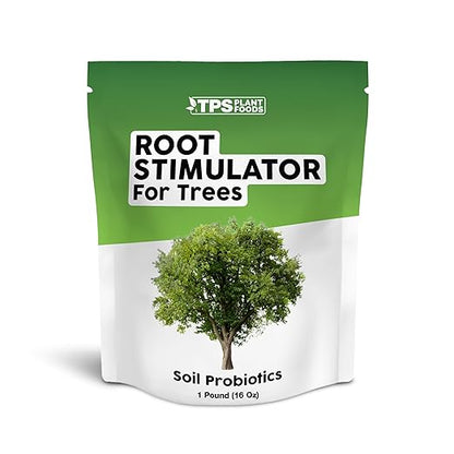 TPS NUTRIENTS Root Stimulator for Trees, Great for Transplanting and Established Tree Roots, Soil Probiotics Including Mycorrhizae, Bacteria and Trichoderma (16 Ounces)