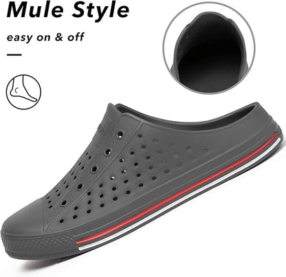 SAGUARO Women's Men's Garden Clogs Shoes Casual Slippers Unisex Quick Drying Sandals Summer Anti-Skid Beach Shoes