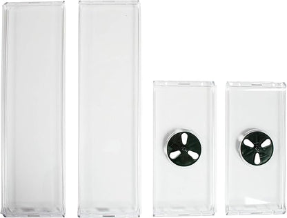 EarlyGrow 93763 Medium Seed and Herb Domed Propagator with Vented Side Height Extension, Green