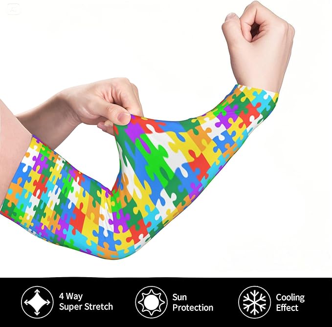 Arm Sleeves Outdoor Garden Sports Cooling Sun Sleeve for Women Men Farm