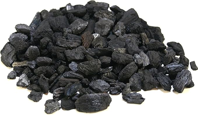 Go Garden Go Horticultural Charcoal for Potting Orchid/Succulent/Adenium/Terrarium Potting, Ornamental Plants Potting Other Gardening Purposes Natural Filter 450 G