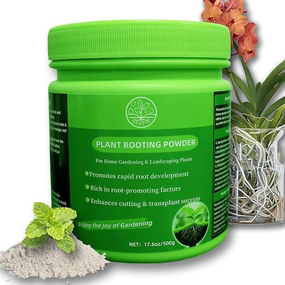 Mycorrhizal Fungi for Soil, 17.6 Oz Rooting Hormone for Cuttings, Root Enhancer for Plant Growth, Organic Root Stimulator for Plants, Nutrient Fertilizer from Vegetable Flower Tree Garden