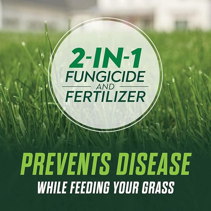 Scotts Turf Builder Healthy Plus Lawn FoodFL, 2-in-1 Fungicide and Fertilizer, Helps Grass Withstand Summer Stress, 8,000 sq. ft., 27.40 lbs.