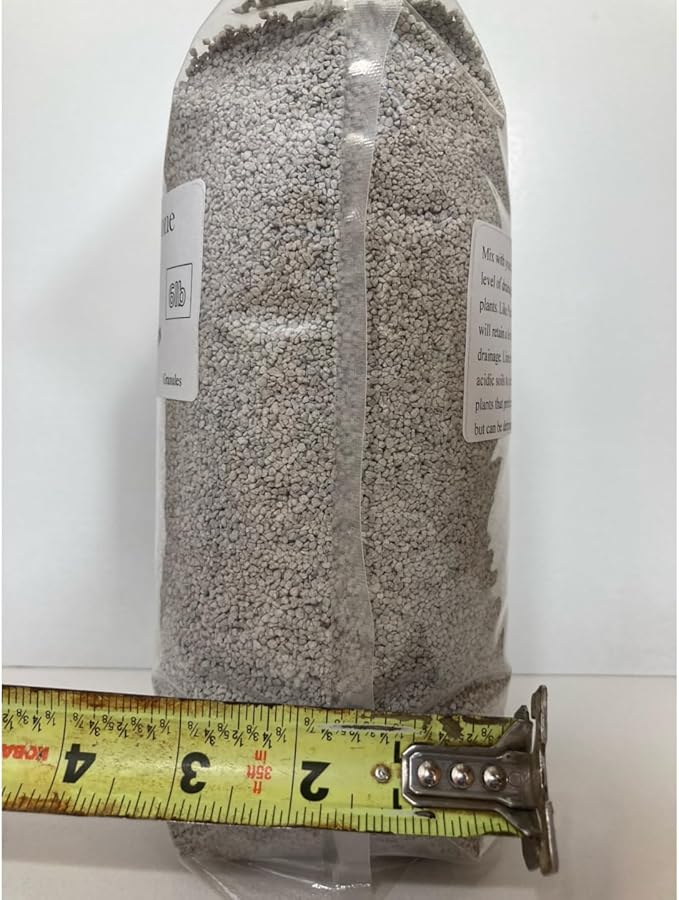 CactiCal Limestone 12oz Starter Size - Crushed Calcium Carbonate - Cactus Soil - Drainage Bonsai Succulents - Pumice Alternative (Granule, 12, Ounce)