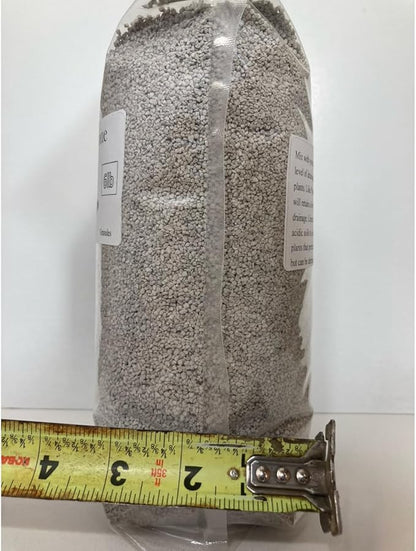 CactiCal Limestone - Crushed Calcium Carbonate - Cactus Soil - Drainage Bonsai Succulents - Pumice Alternative (18 Pound)
