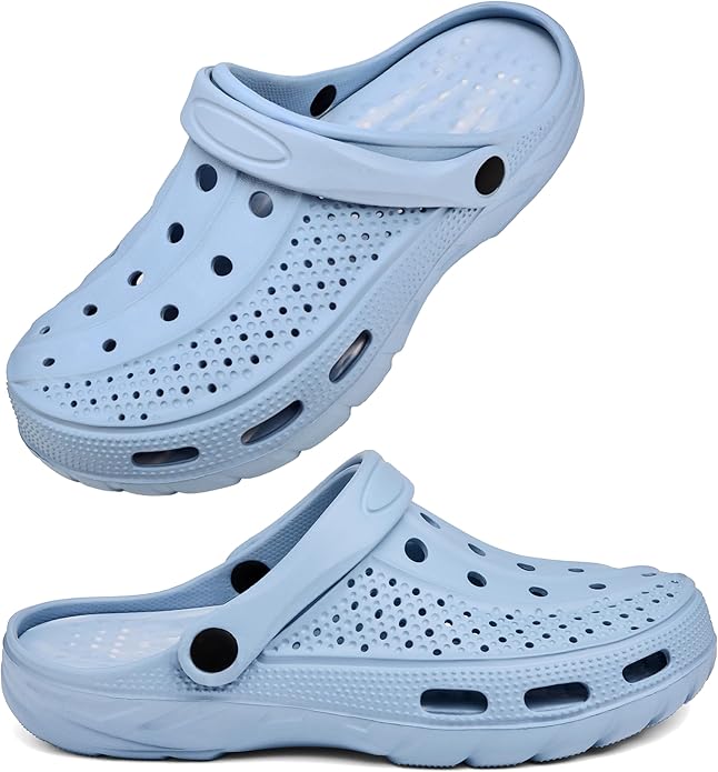 Women Men Orthopedic Clogs Arch Support Garden Shoes Sandals Slippers with Plantar Fasciitis Insoles