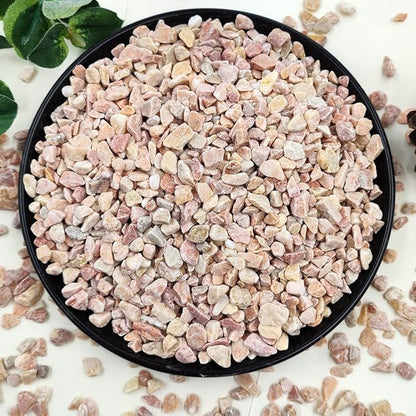 10LB Succulent and Cactus Gravel Pebbles, 1/5 Inch Natural Decorative Polished Stones, River Rocks for Plants, Vases, Aquariums, Terrarium and Outdoor Gardening,Peach