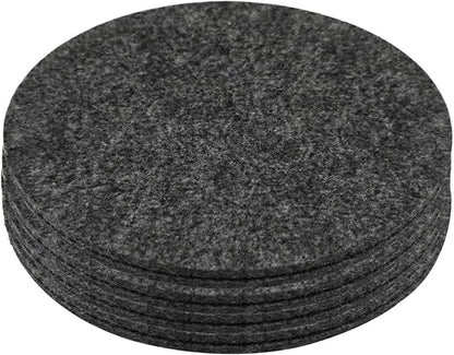 6 Inch Felt Plant Coasters, 8 Pcs Extra Thick Planter Coaster, Absorbent Fabric Plant Mats, Plant Coasters for House Plants