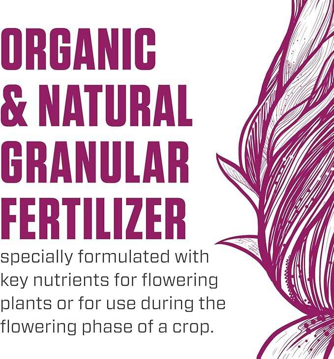 Botanicare Organicare Bloom - Organic and Natural Granular Fertilizer for the Flowering Stage, 5 lbs.