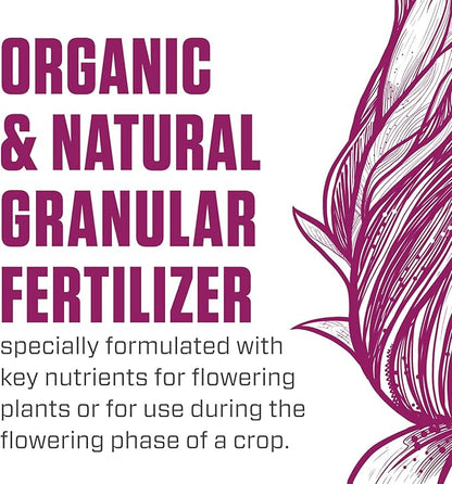 Botanicare Organicare Bloom - Organic and Natural Granular Fertilizer for the Flowering Stage, 5 lbs.