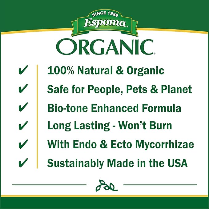 Espoma Organic Bio-Tone Starter Plus 4-3-3 Natural & Organic Starter Plant Food with Both Endo & Ecto Mycorrhizae; 4 lb. Bag; The Ultimate Starter Plant Food - Pack of 4