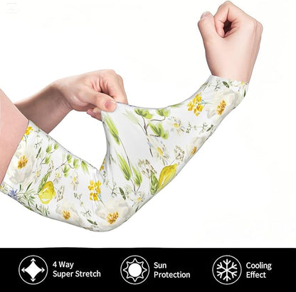 Arm Sleeves Outdoor Garden Sports Cooling Sun Sleeve for Women Men Farm