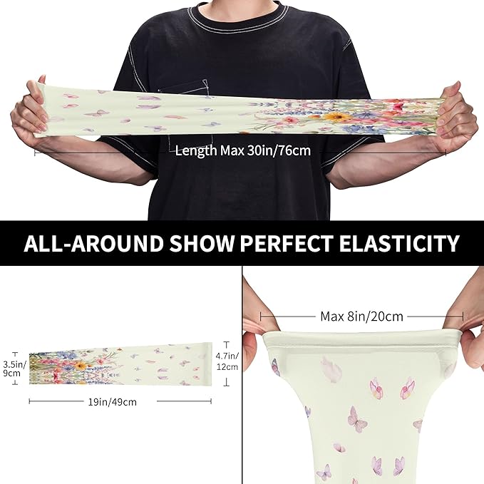 Arm Sleeves Outdoor Garden Sports Cooling Sun Sleeve for Women Men Farm