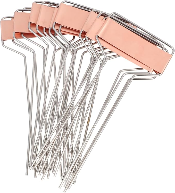SUPVOX 15pcs Plant Tags for Gardens Flower Labels for Use Easy Insert Design for Potted Plants Orchards and Experimental Fields
