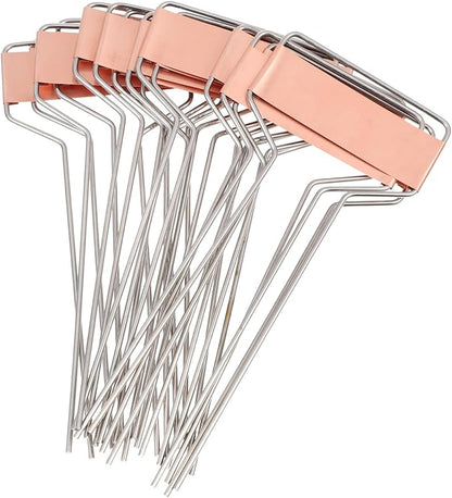 SUPVOX 15pcs Plant Tags for Gardens Flower Labels for Use Easy Insert Design for Potted Plants Orchards and Experimental Fields