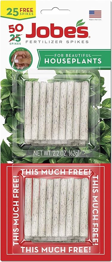 Houseplant Fertilizer Spikes, 13-5-4 Formula, 50-Pk.