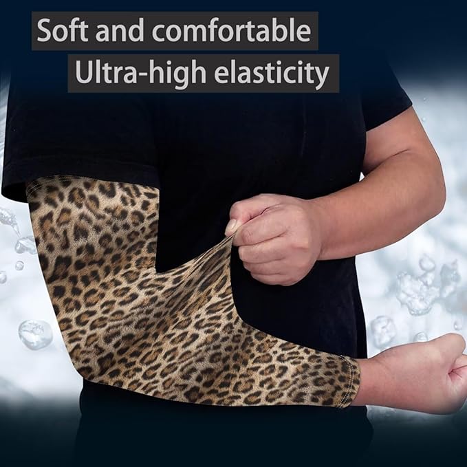Binienty Unisex Arm Sleeves for Driving, Golf, Cycling, Sports, UV Protector Cooling Arm Sleeves Cover