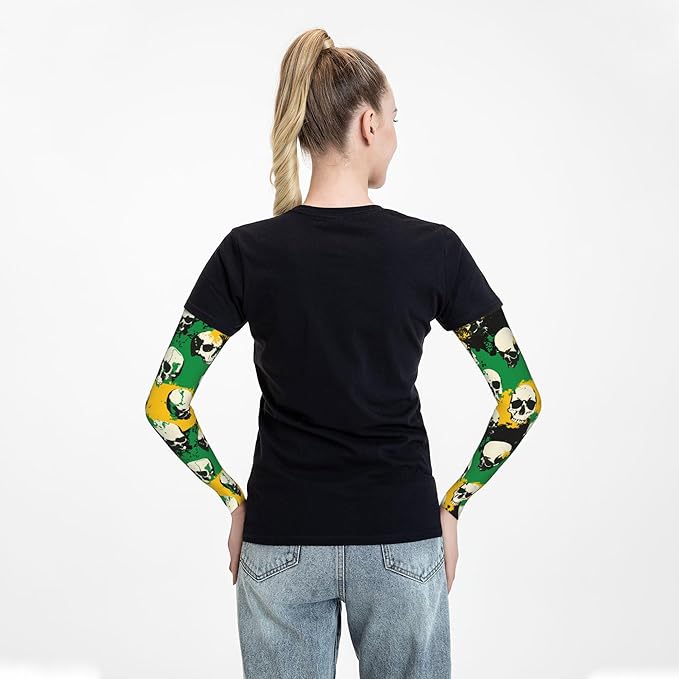 Arm Sleeves Outdoor Garden Sports Cooling Sun Sleeve for Women Men Farm