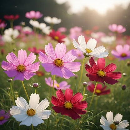 Cosmos Seeds, 3000 Cosmos Flower Seeds, Cosmo Seed for Planting Outdoors (0.35 Ounce/10G)
