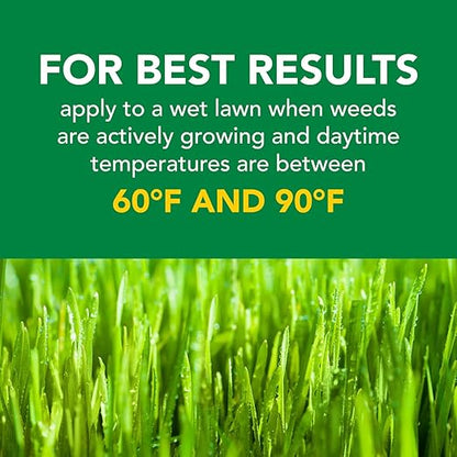 Scotts Turf Builder Weed and Feed3 - Weed Killer Plus Lawn Fertilizer, Controls Dandelion and Clover, Grass Fertilizer For Up To 5,000 sq. ft., 14.29 lbs.