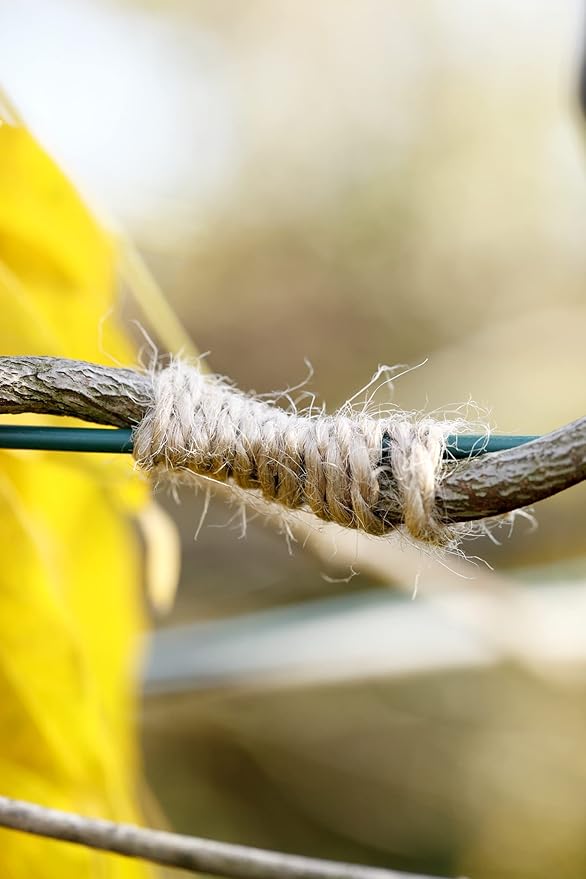 Natural Jute Twine Diameter 1.5 mm ± 100 m for Gardening, DIY, Crafts BJN100