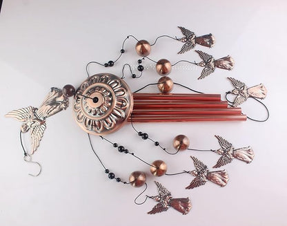Angel Wind Chimes for Outside,Metal Windchimes,Angel Easter Gifts for Women/Men,Wind Chime Garden Decor Outdoor,Memorial/Housewarming/Birthday/Festival Gifts,Front Yard Decor