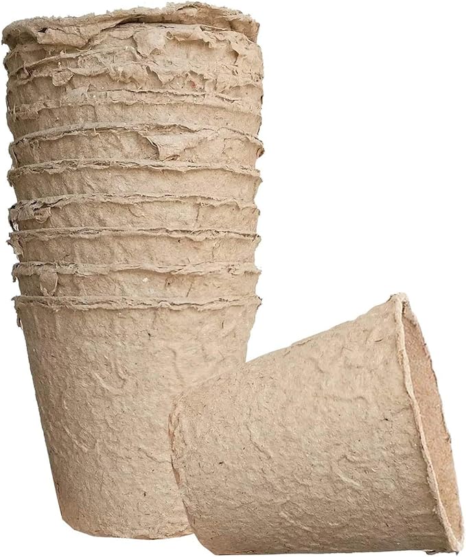 Biodegradable Peat Pots Set (60 Pots)