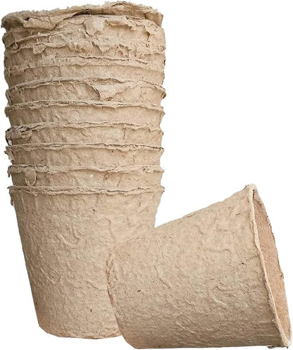 Biodegradable Peat Pots Set (60 Pots)