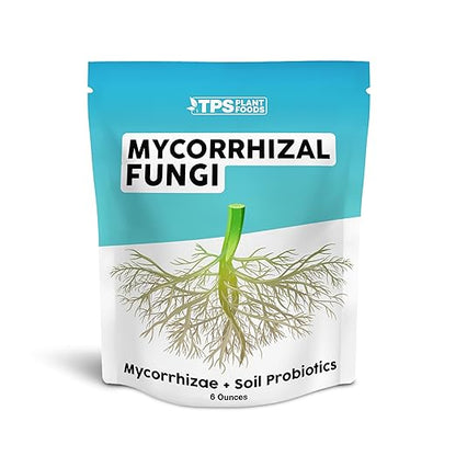TPS NUTRIENTS Mycorrhizal Fungi for Plants, Mycos for Transplanting and for Established Plants, Contains Mycorrhizae and Soil Probiotics (6 Ounces)