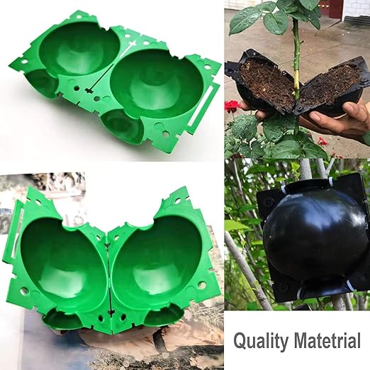 Reusable Plant Rooting Ball, Markeny Plant Propagation Root Ball Effective Invisible Propagation(Green, 15PCS)