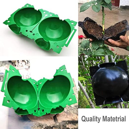 Reusable Plant Rooting Ball, Markeny Plant Propagation Root Ball Effective Invisible Propagation(Green, 15PCS)