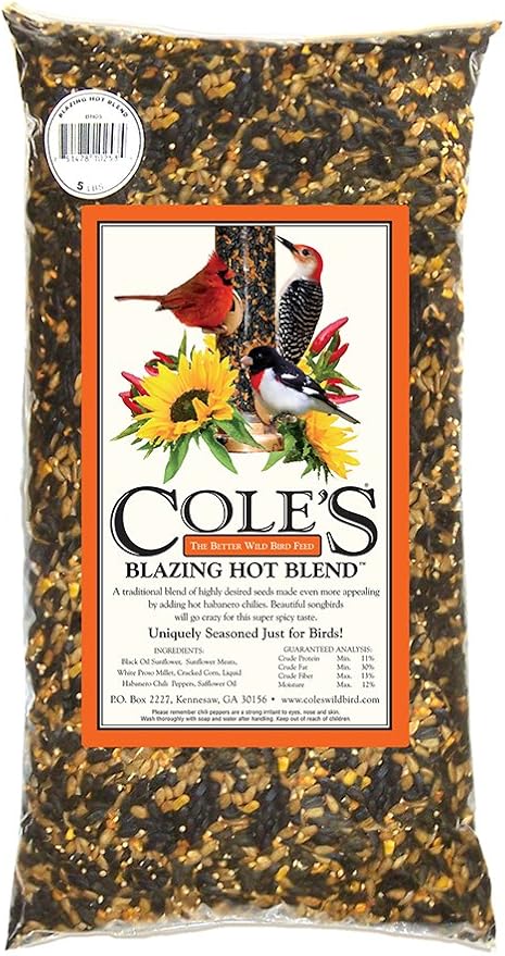 Cole's BH10 Blazing Hot Blend Bird Seed, 10-Pound