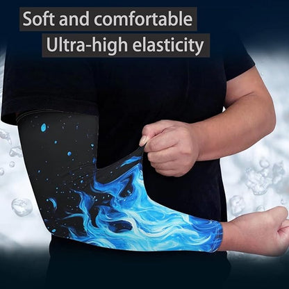 Binienty Unisex Arm Sleeves for Driving, Golf, Cycling, Sports, UV Protector Cooling Arm Sleeves Cover