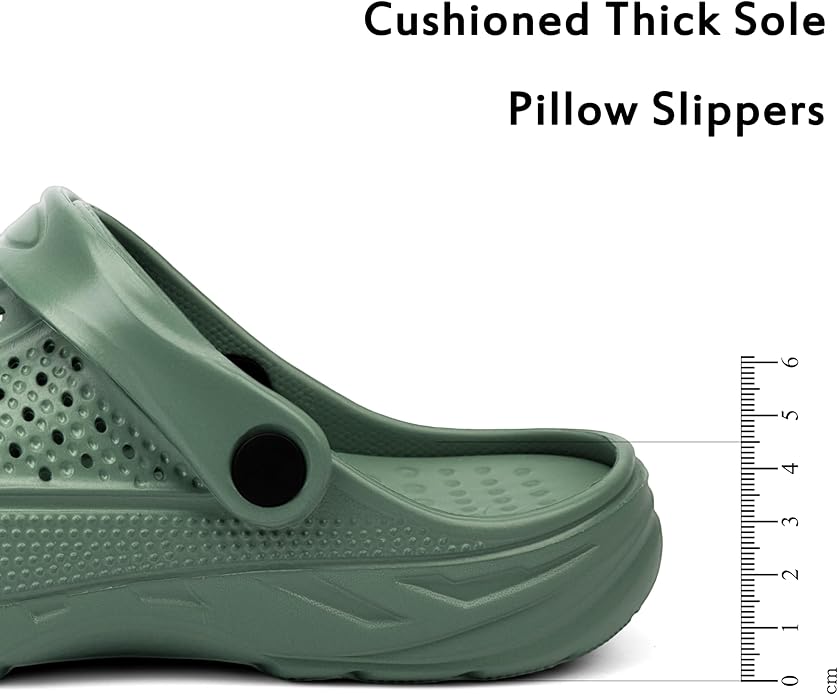 Women Men Orthopedic Clogs Arch Support Garden Shoes Sandals Slippers with Plantar Fasciitis Insoles