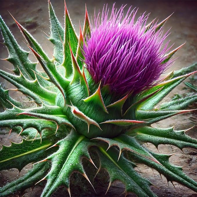 Seeds Milk Thistle/Blessed Milkthistle/Purple Blessed/Non GMO/Heirloom
