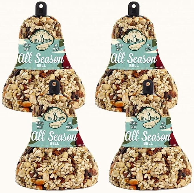 Mr. Bird All Season Fruit & Nut Wild Bird Seed Bell 14 oz.