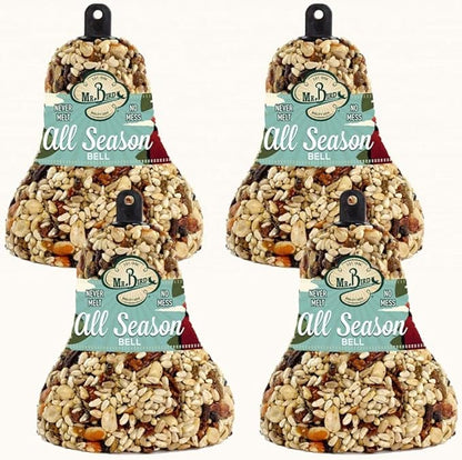 Mr. Bird All Season Fruit & Nut Wild Bird Seed Bell 14 oz.