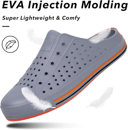 SAGUARO Women's Men's Garden Clogs Shoes Casual Slippers Unisex Quick Drying Sandals Summer Anti-Skid Beach Shoes