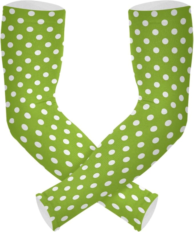 Wamika Gardening Sleeves Spring Globe Daisy Flowers Farm Sun Protective Arm Sleeves with Tumb Hole