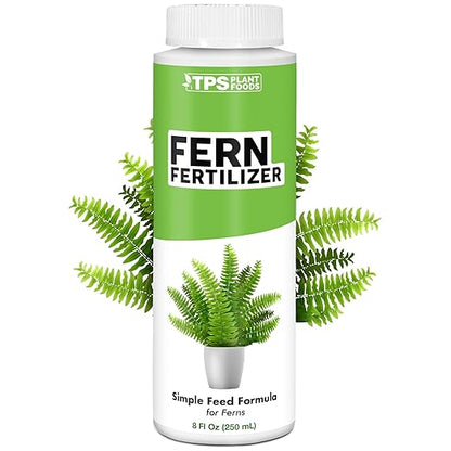 Fern Fertilizer for All Ferns and Mosses, Liquid Plant Food 8 oz (250mL)