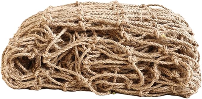 Plant Support Netting Jute Twine Trellis Outdoor Grow Party Indoor/Outdoor Ceiling Decor 3mm Mesh for Climb Plant Vegetables Vine Veggie, 1Mx5M