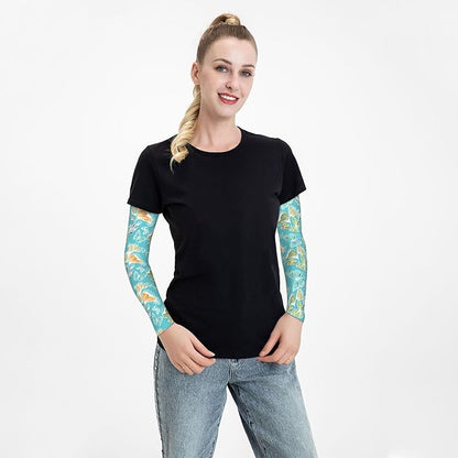Arm Sleeves Outdoor Garden Sports Cooling Sun Sleeve for Women Men Farm