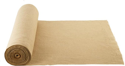 VEVOR Burlap Fabric Roll, 36” x 150 ft High Density Natural Jute Fiber Material for Outdoor Plant Care, Tree Wrap Roll, Decor, DIY Crafts, Wedding, Garden Weed Barrier, Plants & Trees Winter Covering